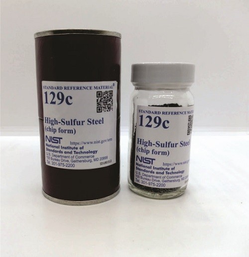 SRM 129c LA鋼，高硫標準品
