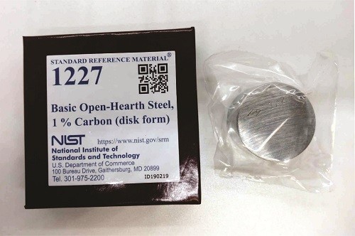SRM 1227 堿性開敞式鋼，1%碳標準品
