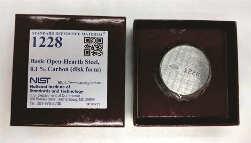 SRM 1228 La鋼，0.1%C標準品