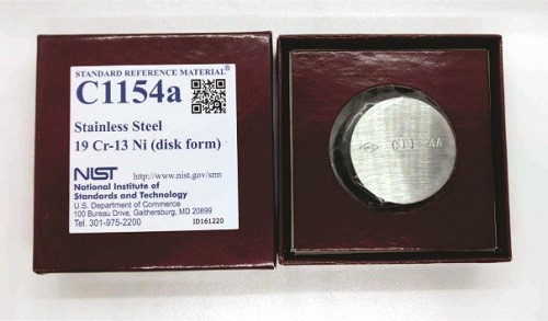 SRM 1155a 不銹鋼(Cr18Ni12Mo2)標(biāo)準(zhǔn)品